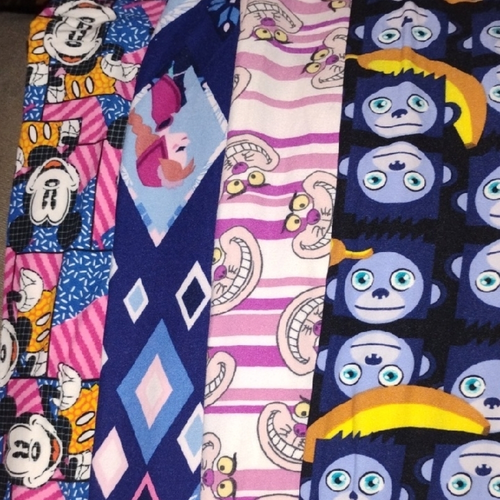LuLaRoe Colorful Patterned Leggings